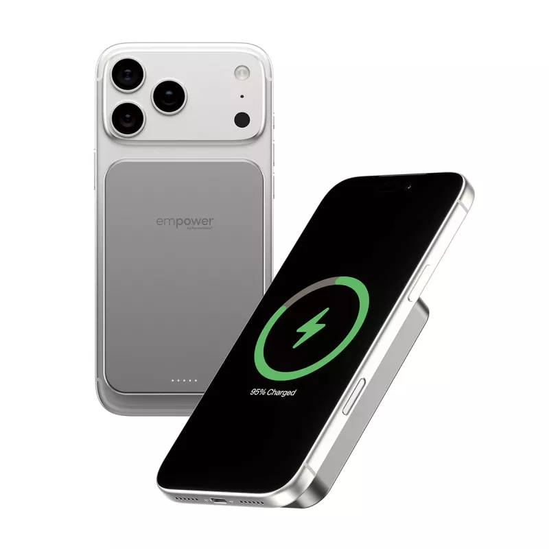 Batería externa PanzerGlass empower by empower Bank 10000mAh Titanium