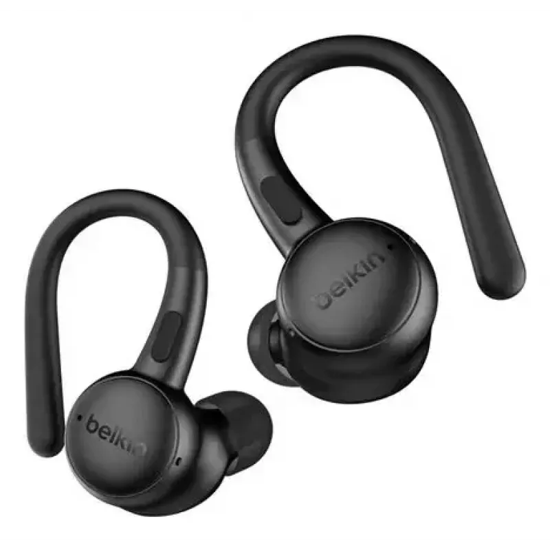 Auriculares Belkin SoundForm ActiveFit Con cable Inalámbricos Bluetooth Negro