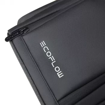 Funda de transporte EcoFlow para TRAIL DC portable Powerstation, negra, 220×120×230 mm
