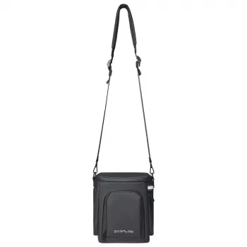 Funda de transporte EcoFlow para TRAIL DC portable Powerstation, negra, 220×120×230 mm