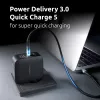 Fuente de alimentación Intenso W100ACC+C520C 100W cargador rápido GaN negro