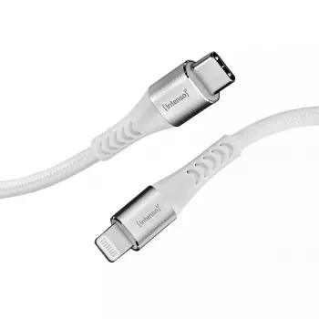Cable USB Intenso Cable USB-C A LIGHTNING 1.5M 7902002 Blanco