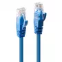 Cable de red Lindy 2m Cat.6 U/UTP, azul