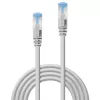 Cable de red Lindy 1m Cat.6A S/FTP LSZH, gris