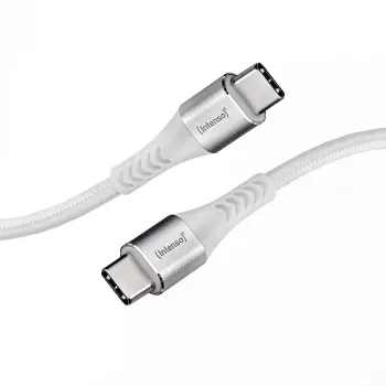Cable USB Intenso Cable USB-C a USB-C 1,5 m 0,48 Gbit/s blanco