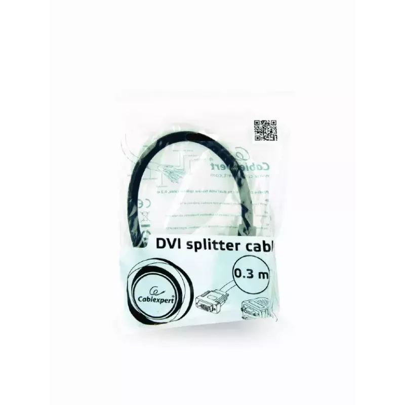 Gembird A-DVI-2VGA-01 cable adaptador divisor DVI-I macho a 2 VGA hembra