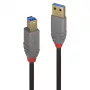 Lindy cable USB 3.2 Type-A a B de 1 m, 5 Gbit/s, Anthra Line