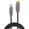 Lindy cable USB 3.2 Type-A a B de 1 m, 5 Gbit/s, Anthra Line