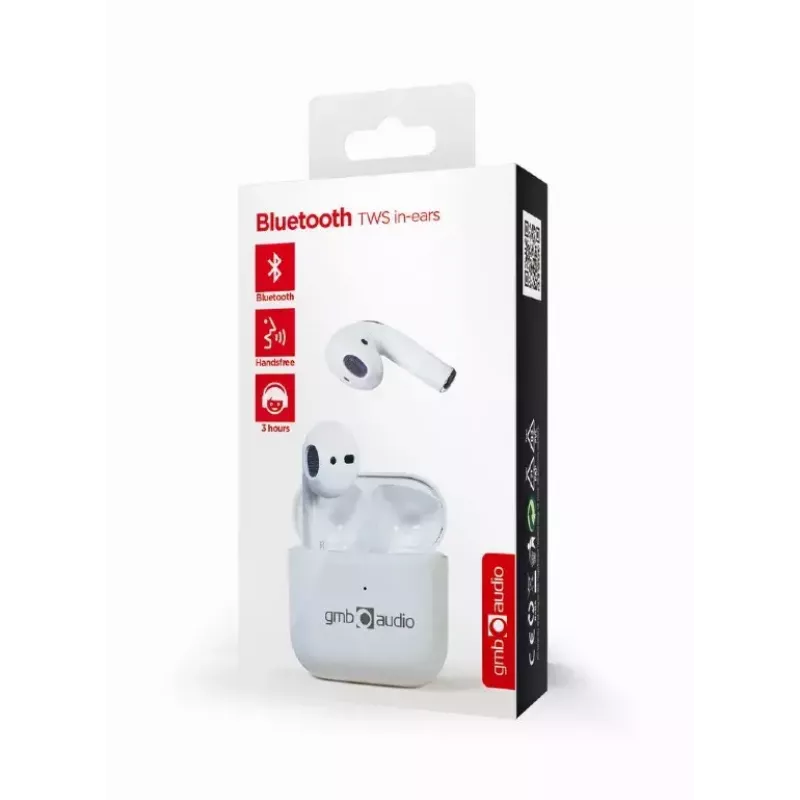 Auriculares Gembird TWS-MLA-GW