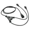 Lindy cable divisor IEC de 1 m IEC C14 a 2 x IEC C13