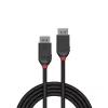 Lindy cable DisplayPort 1.2 de 0,5 m, Black Line