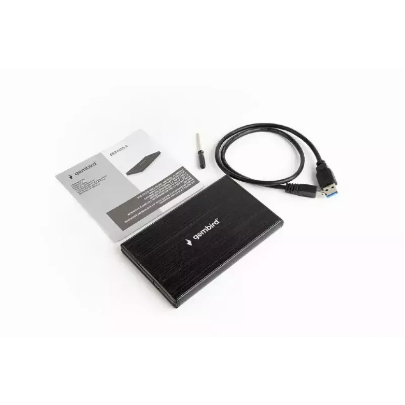 Carcasa para HDD GEMBIRD EE2-U3S-3 para unidades SATA de 2,5