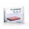Carcasa HDD Gembird EE2-U3S-3-P para discos SATA de 2,5