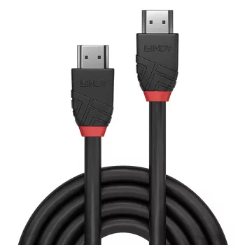 Lindy cable HDMI High Speed de 5 m, Black Line