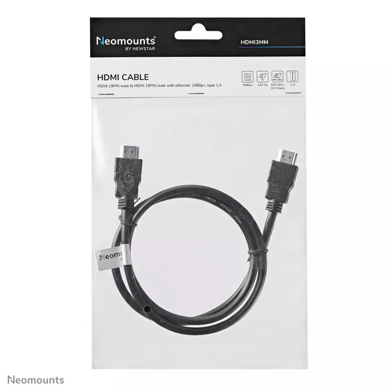 Neomounts HDMI3MM cable High Speed HDMI 1.3, HDMI macho a HDMI macho, 1 m
