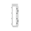Accesorio para aspirador Roborock tapa del cepillo principal de goma gris claro para serie Qrevo0 (MPN 8.02.0241)