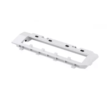 Accesorio para aspirador Roborock tapa del cepillo principal de goma gris claro para serie Qrevo0 (MPN 8.02.0241)