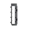 Accesorio para aspirador Roborock tapa del cepillo principal de goma gris oscuro para Qrevo5/Qrevo5 S/Qrevo5 Pro/Qrevo5 Plus