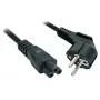 Lindy 3 m, CEE 7/7 - IEC 320 C5 negro CEE7/7 conector hembra C5