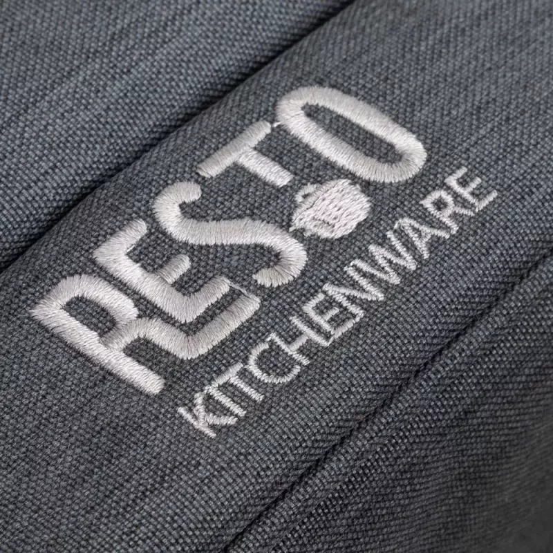 Fiambrera RESTO 5503 — 6 L de capacidad, gris, PEVA y poliéster, compacta 190×150 mm