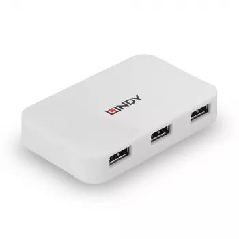 Concentrador USB Lindy USB 3.0 Hub Basic 4 Puertos