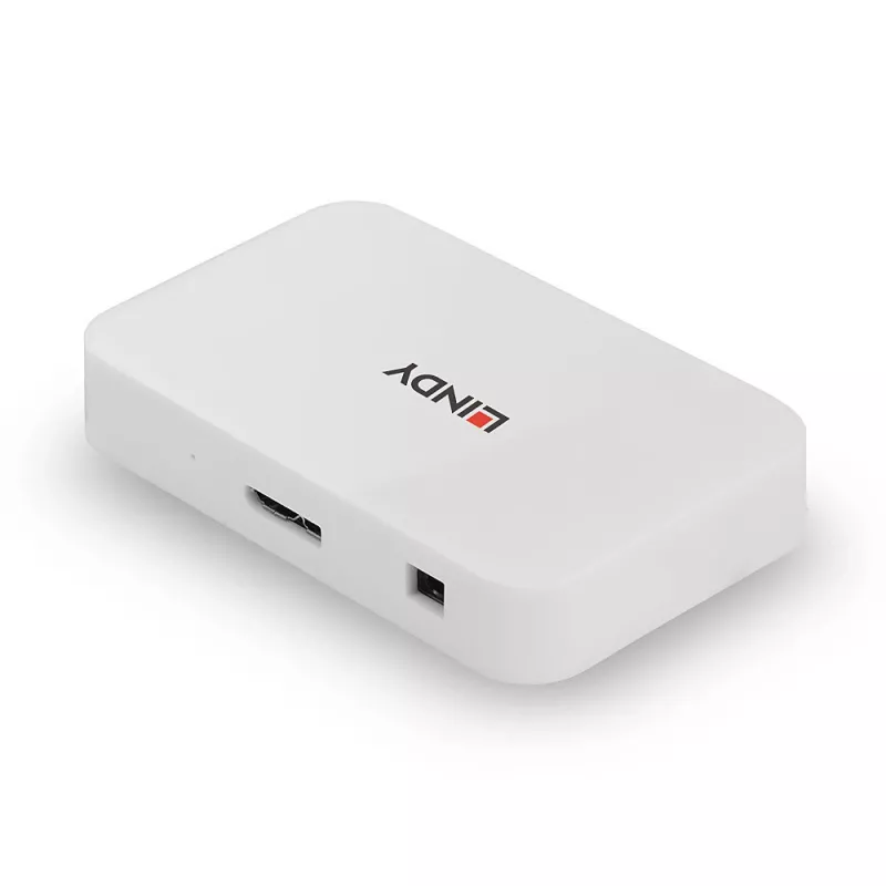 Concentrador USB Lindy USB 3.0 Hub Basic 4 Puertos