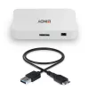 Concentrador USB Lindy USB 3.0 Hub Basic 4 Puertos