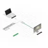 Lindy 0,20 m Cable adaptador Mini DisplayPort a DisplayPort, 0,15 m, Mini DisplayPort, DisplayPort, conector macho, conector hembra, Blanco
