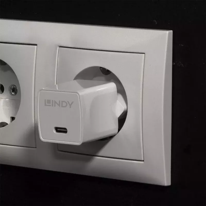 Cargador de interior Lindy 73410 Cargador para dispositivos móviles smartphone Blanco