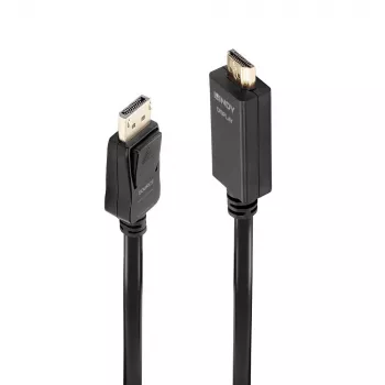 Lindy 1m Cable DisplayPort a HDMI 10.2G
