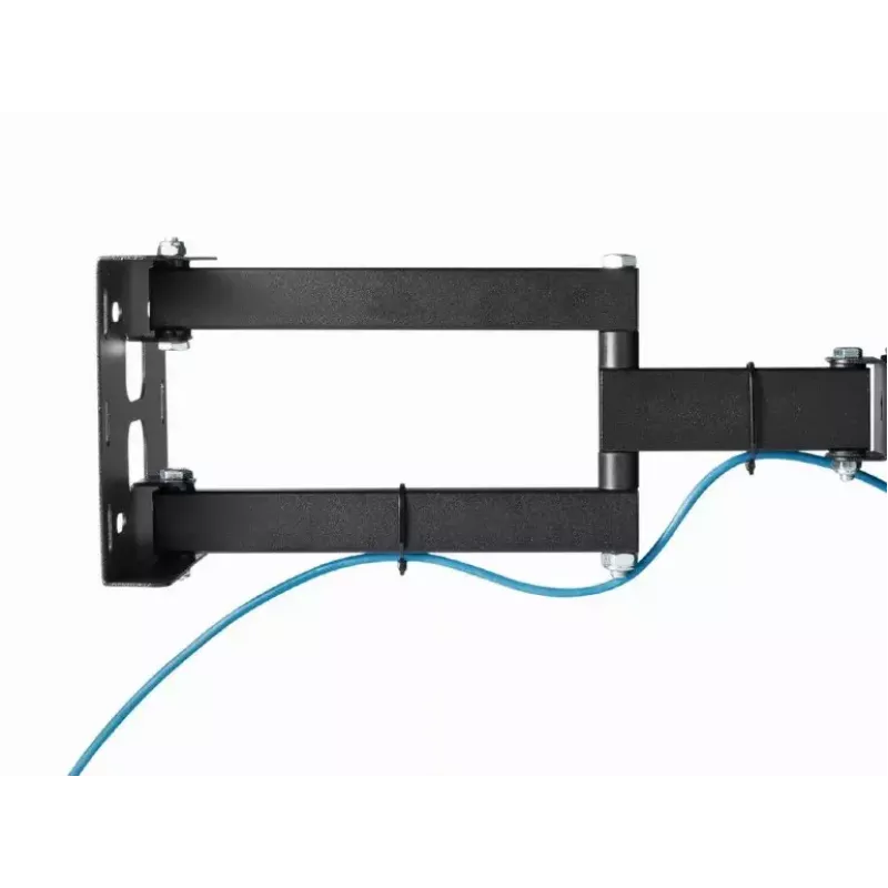 Soporte de pared para TV Gembird WM-55ST-03 para pantallas de 32–55 inch, VESA hasta 400x400, inclinable -18°/5°, orientable ±90°, carga máx. 35 kg, negro