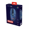 Ratón gaming Trust GXT109B FELOX ambidiestro USB Type-A 6400 DPI