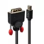 Cable Lindy 3m Mini DisplayPort a DVI, negro