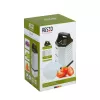 Rallador de caja Resto Kitchenware 95413 negro acero inoxidable