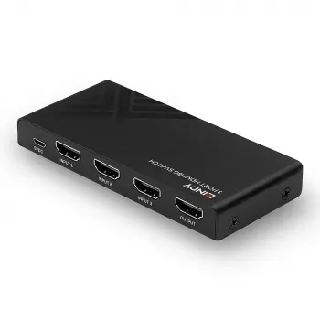 Switch Lindy 3 puertos HDMI 18G