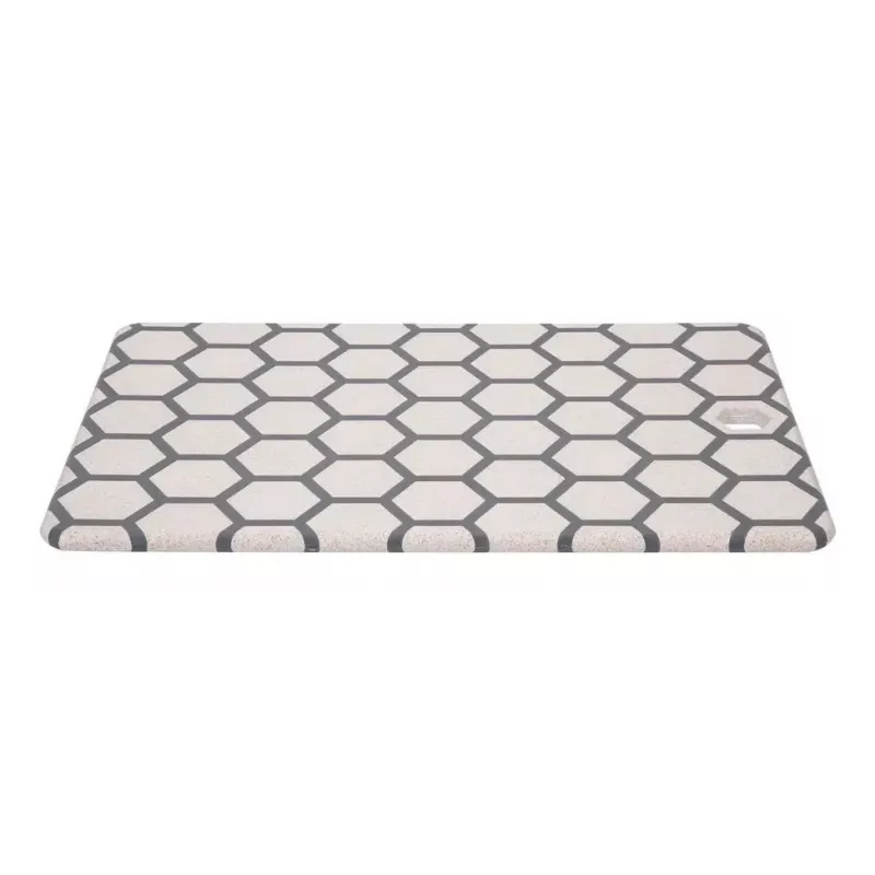 Tabla de cortar Resto Kitchenware 95403 rectangular plástico gris blanco