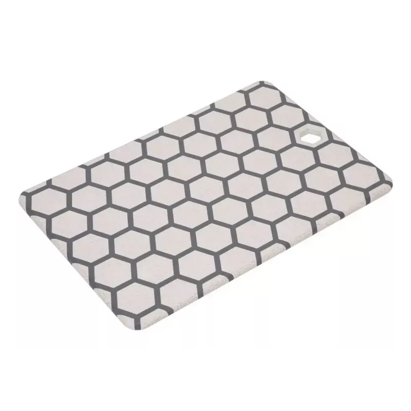 Tabla de cortar Resto Kitchenware 95403 rectangular plástico gris blanco