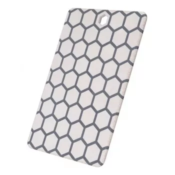 Tabla de cortar Resto Kitchenware 95403 rectangular plástico gris blanco