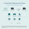 Convertidor de medios TP-Link 10/100 Mbit/s RJ45 a 100 Mbit/s Singlemode SC WDM bidireccional