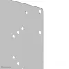 Neomounts FPMA-VESA200 placa adaptadora VESA, 22-42 pulgadas (55,9-106,7 cm), VESA 50x50/75x75/100x100 a 100x200/200x200/120x180, máx. 35 kg, acero, plateada