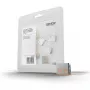 Bloqueador de puertos USB Lindy (sin llave) - pack de 10, código de color: naranja