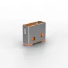 Bloqueador de puertos USB Lindy (sin llave) - pack de 10, código de color: naranja
