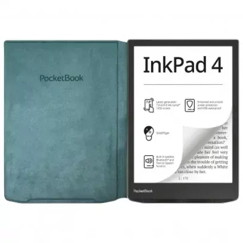 Funda PocketBook HN-FP-PU-743G-SG-WW para e-reader 7,8