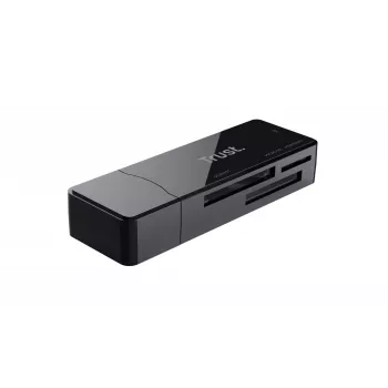 Lector de tarjetas Trust NANGA USB 3.2 Gen 1 (3.1 Gen 1) Type-A negro