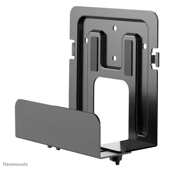 Soporte para reproductor multimedia Neomounts AWL-450BL – universal, pared, 5 kg, 47 - 76 mm, negro, acero, 128 mm