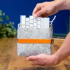 Funda para teclado R-Go Tools RGOIDPOSBGR gris 180x170x30mm