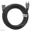 Cable HDMI Neomounts HDMI15MM – 5 metros, 5 m, HDMI tipo A (estándar), HDMI tipo A (estándar), 10,2 Gbit/s, negro