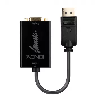 Cable convertidor activo Lindy DisplayPort 1.2 a VGA