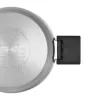 Resto Kitchenware Anser olla redonda de 2,5 l, negra, acero inoxidable