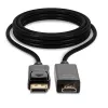 Cable Lindy 5 m DisplayPort a HDMI 10.2G, 5 m, DisplayPort, HDMI Type-A (estándar), conector macho, conector macho, 3840 x 2160 píxeles